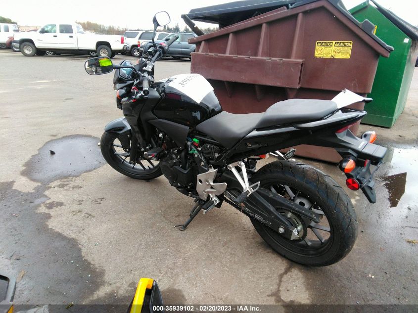 2013 HONDA CB500 F MLHPC4513D5000319