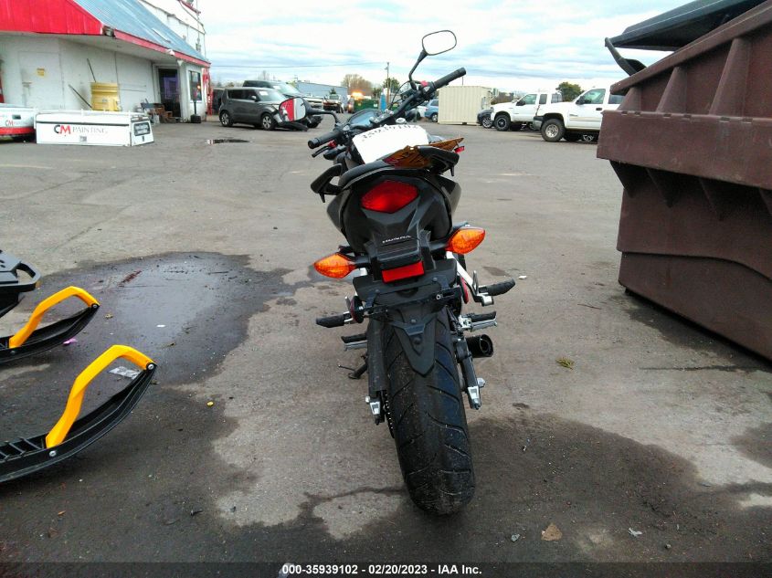 2013 HONDA CB500 F MLHPC4513D5000319