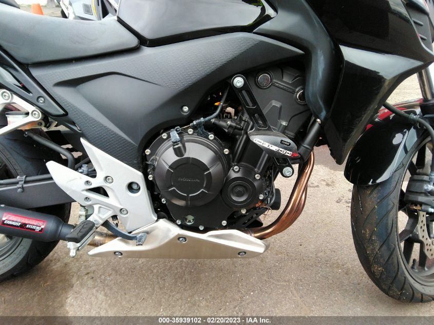 2013 HONDA CB500 F MLHPC4513D5000319