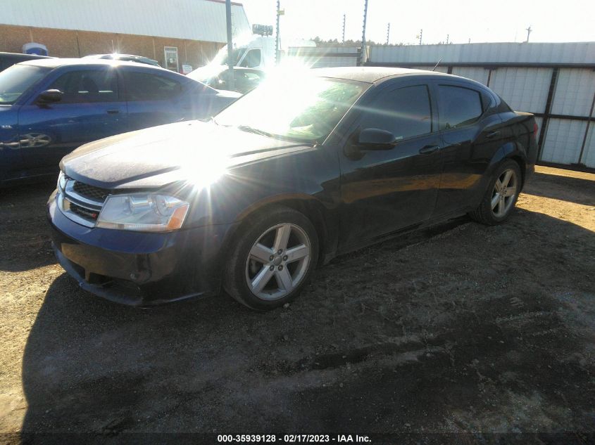 2013 DODGE AVENGER SXT 1C3CDZCB5DN740188