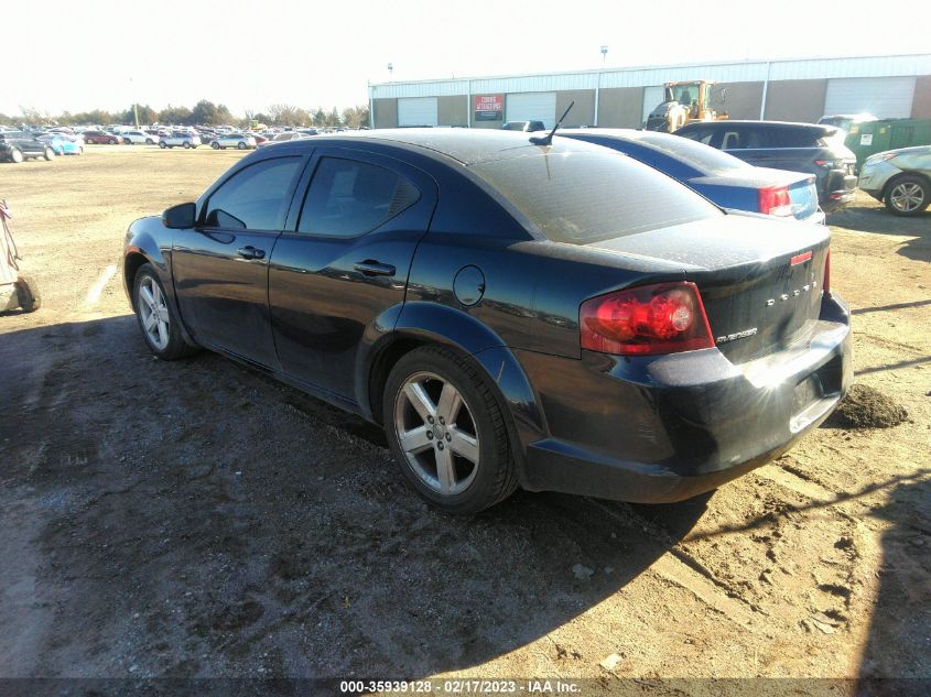 2013 DODGE AVENGER SXT 1C3CDZCB5DN740188