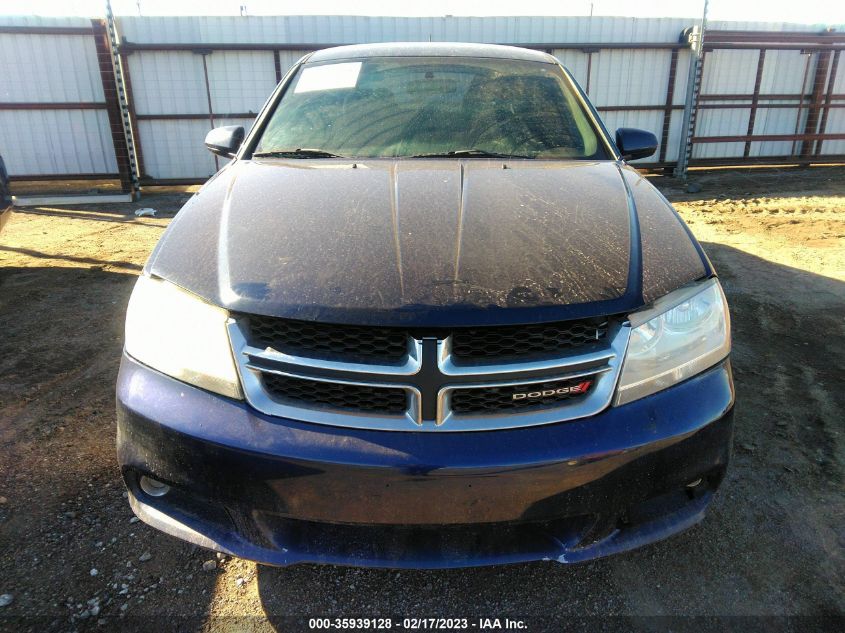 2013 DODGE AVENGER SXT 1C3CDZCB5DN740188