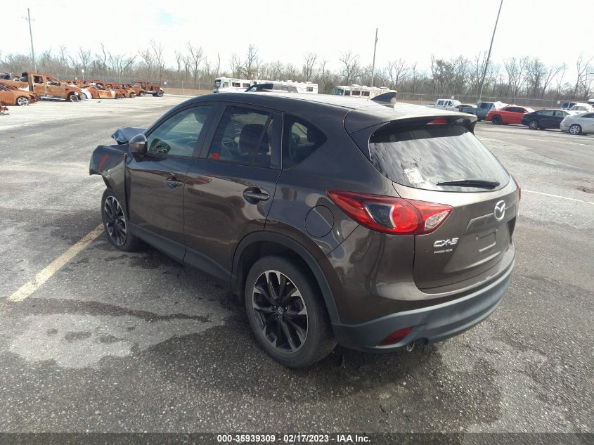 2016 MAZDA CX-5 GRAND TOURING JM3KE2DY8G0603513