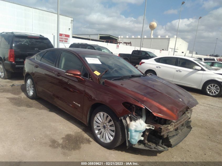 2016 FORD FUSION SE HYBRID - 3FA6P0LU9GR202100