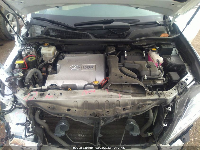 2013 LEXUS RX 450H - JTJBC1BA4D2059541