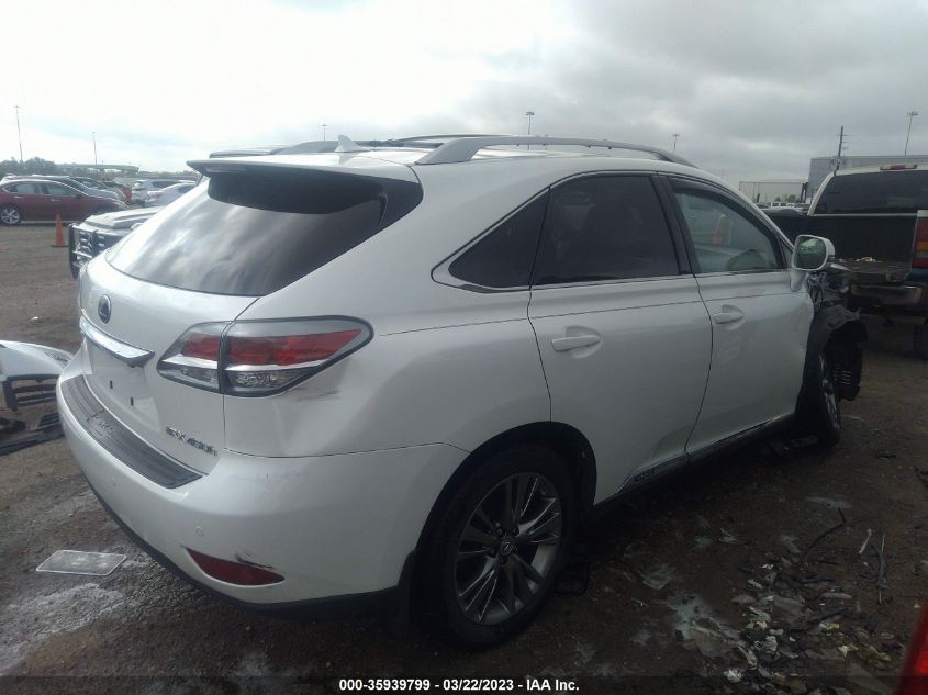 2013 LEXUS RX 450H - JTJBC1BA4D2059541