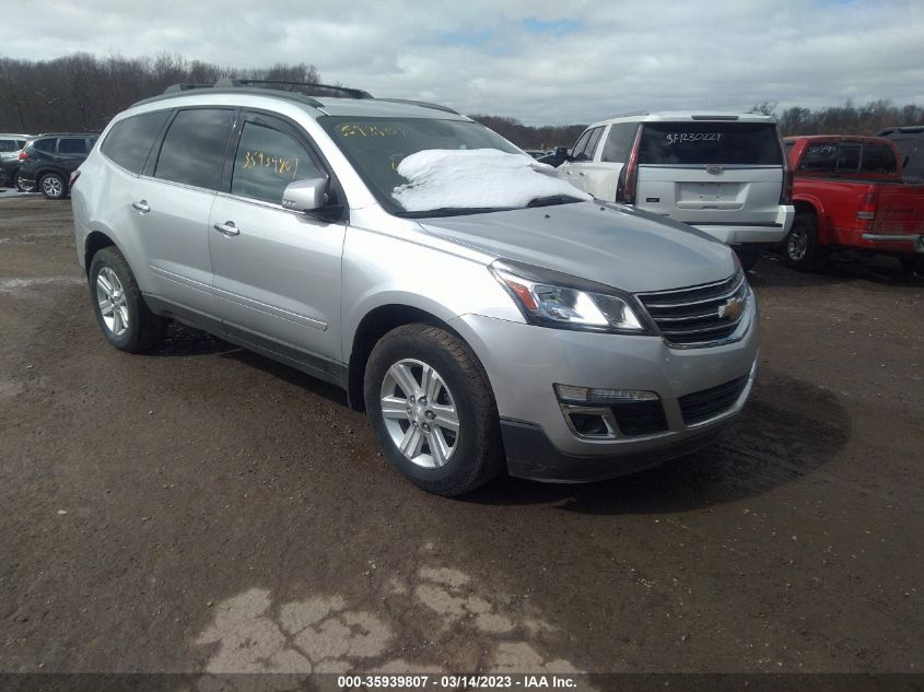 2014 CHEVROLET TRAVERSE LT - 1GNKVHKD7EJ246027