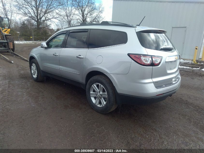2014 CHEVROLET TRAVERSE LT - 1GNKVHKD7EJ246027