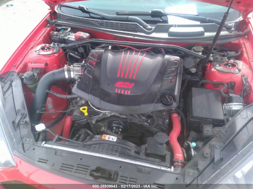 2013 HYUNDAI GENESIS COUPE 3.8 TRACK KMHHU6KJ4DU110320