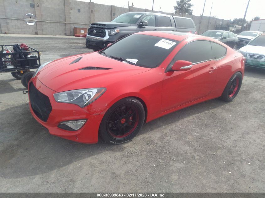 2013 HYUNDAI GENESIS COUPE 3.8 TRACK KMHHU6KJ4DU110320