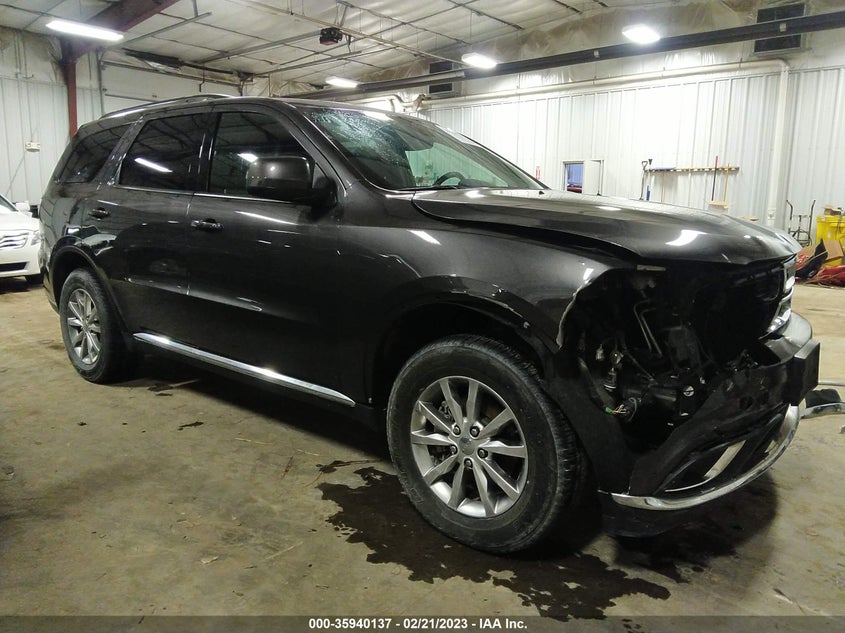 VIN 1C4RDJAG7HC630198 2017 DODGE DURANGO SXT