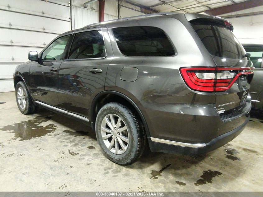 VIN 1C4RDJAG7HC630198 2017 DODGE DURANGO SXT
