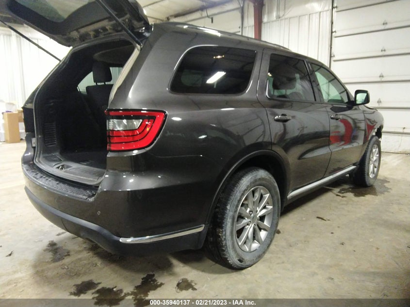 VIN 1C4RDJAG7HC630198 2017 DODGE DURANGO SXT