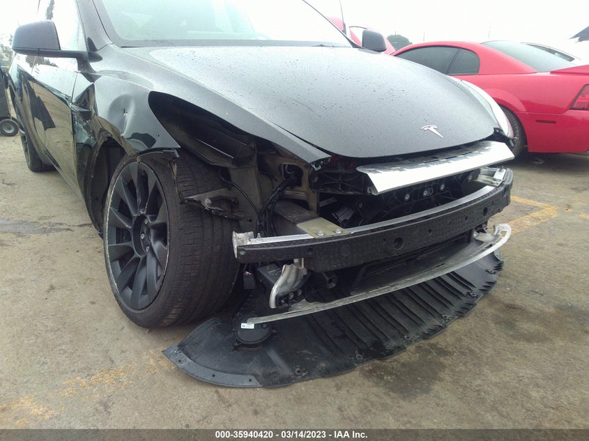 VIN 7SAYGDEE3NF509022 2022 TESLA MODEL Y LONG RANGE