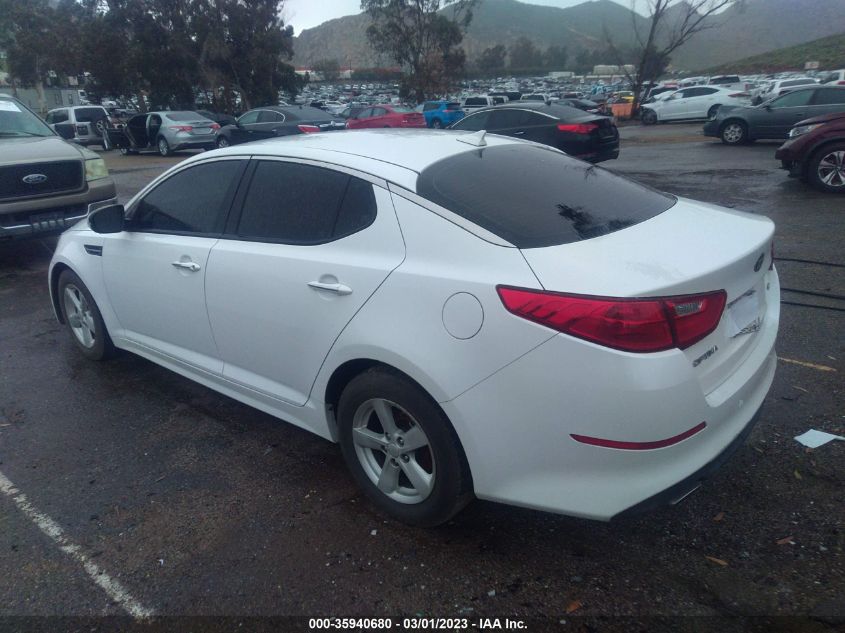 2015 KIA OPTIMA LX - KNAGM4A71F5664841