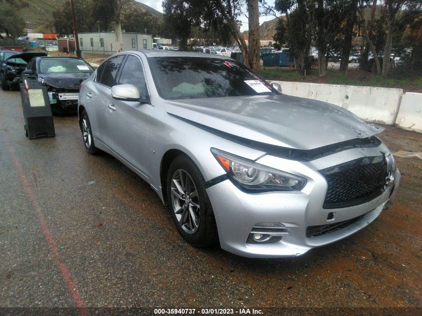 2017 INFINITI Q50 3.0T SIGNATURE EDITION - JN1EV7AP7HM740115