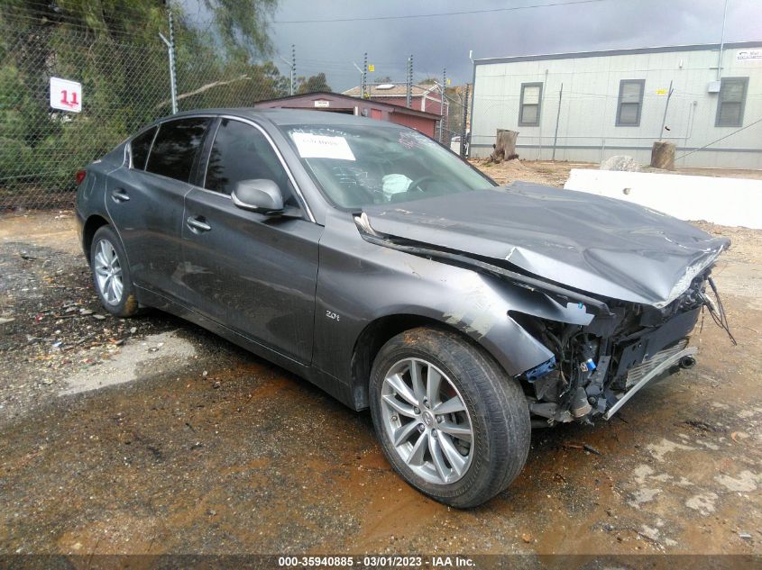 2018 INFINITI Q50 2.0T PURE - JN1CV7AP2JM241445