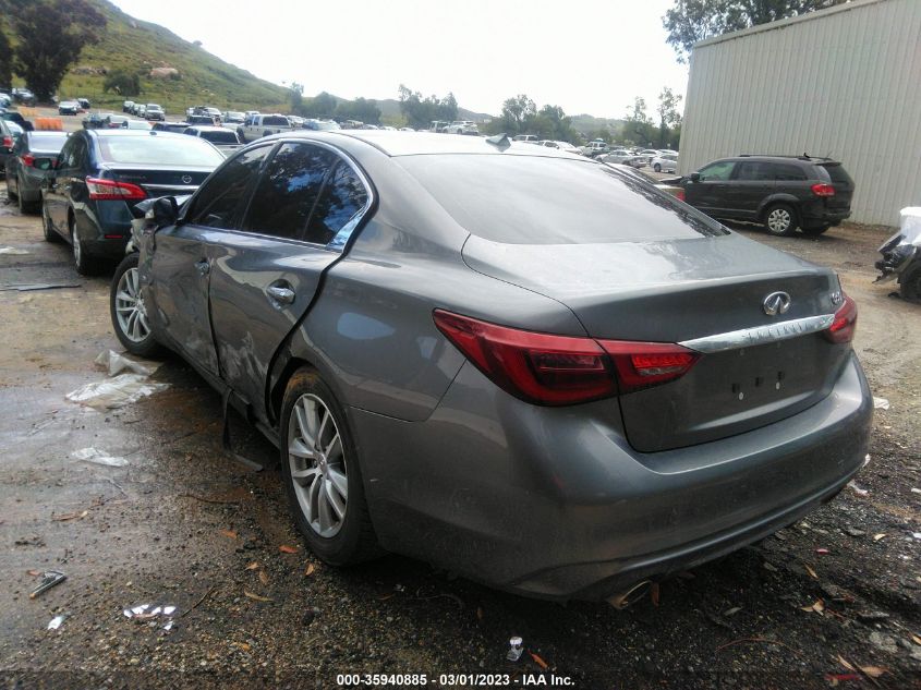 2018 INFINITI Q50 2.0T PURE - JN1CV7AP2JM241445