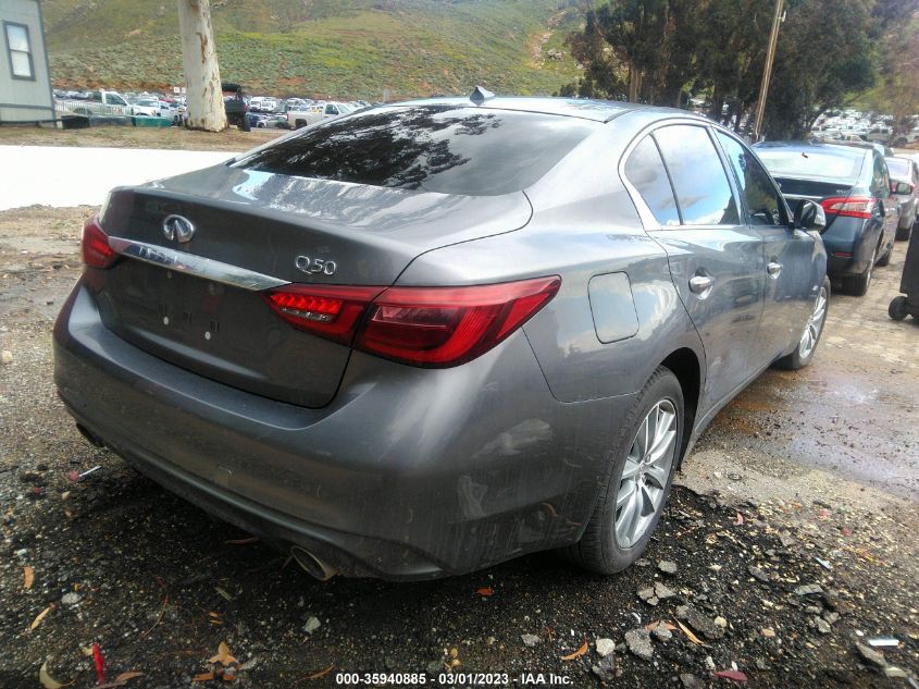 2018 INFINITI Q50 2.0T PURE - JN1CV7AP2JM241445