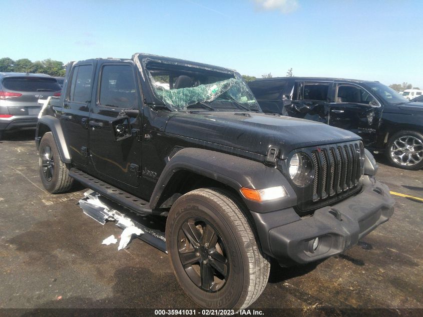 1C4HJXDN4NW118281 Jeep Wrangler UNLIMITED SPORT ALTITUDE