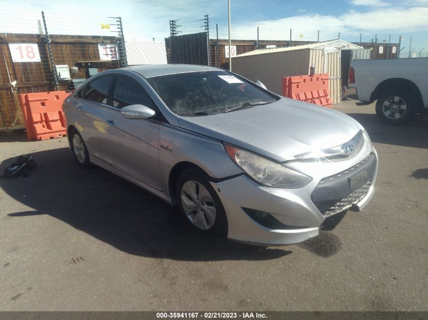 2013 HYUNDAI SONATA HYBRID - KMHEC4A49DA092940