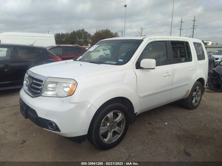 2013 HONDA PILOT EX-L - 5FNYF3H51DB020493