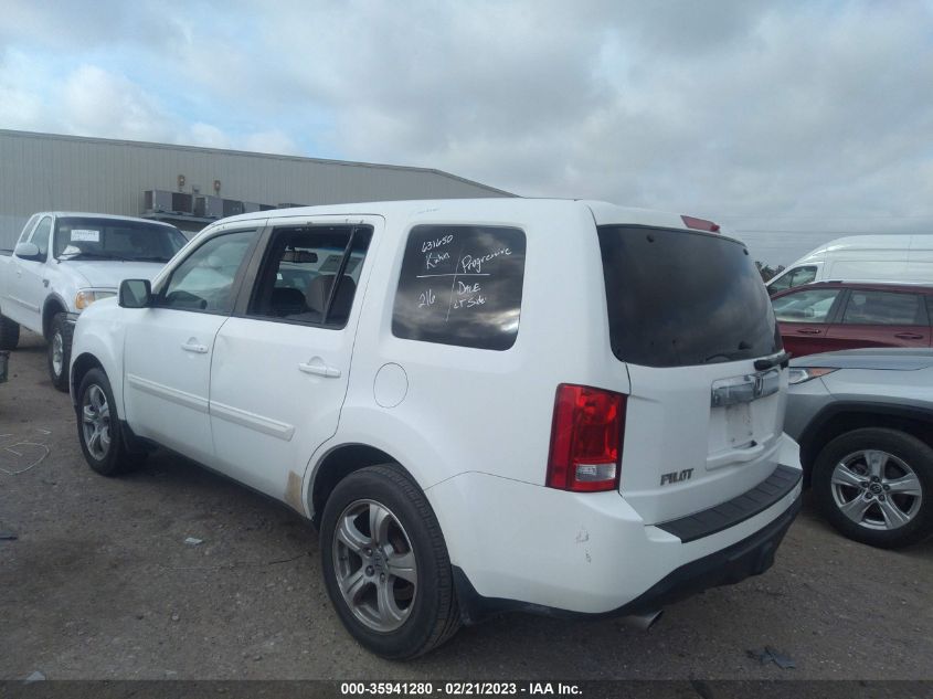 2013 HONDA PILOT EX-L - 5FNYF3H51DB020493