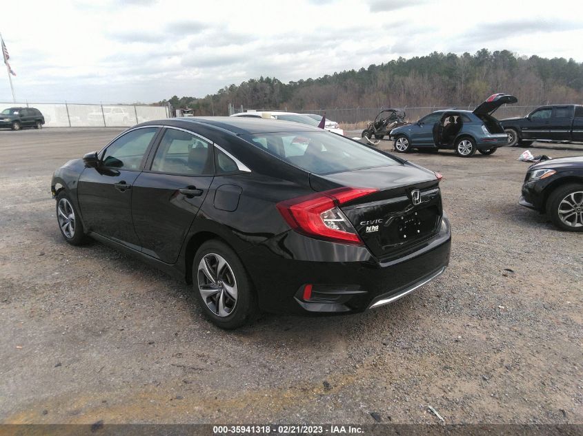 2019 HONDA CIVIC SEDAN LX - 19XFC2F66KE038867