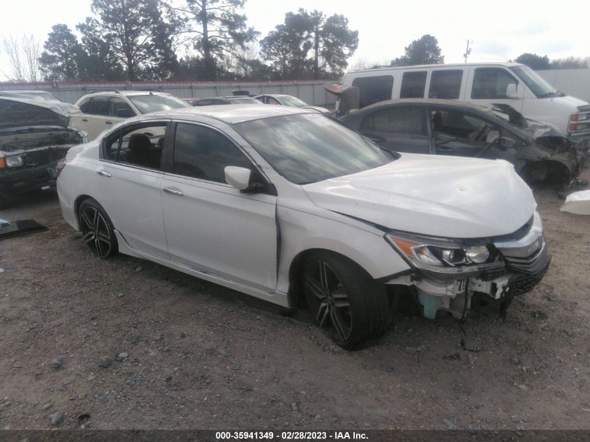 2017 HONDA ACCORD SEDAN SPORT - 1HGCR2F52HA063772