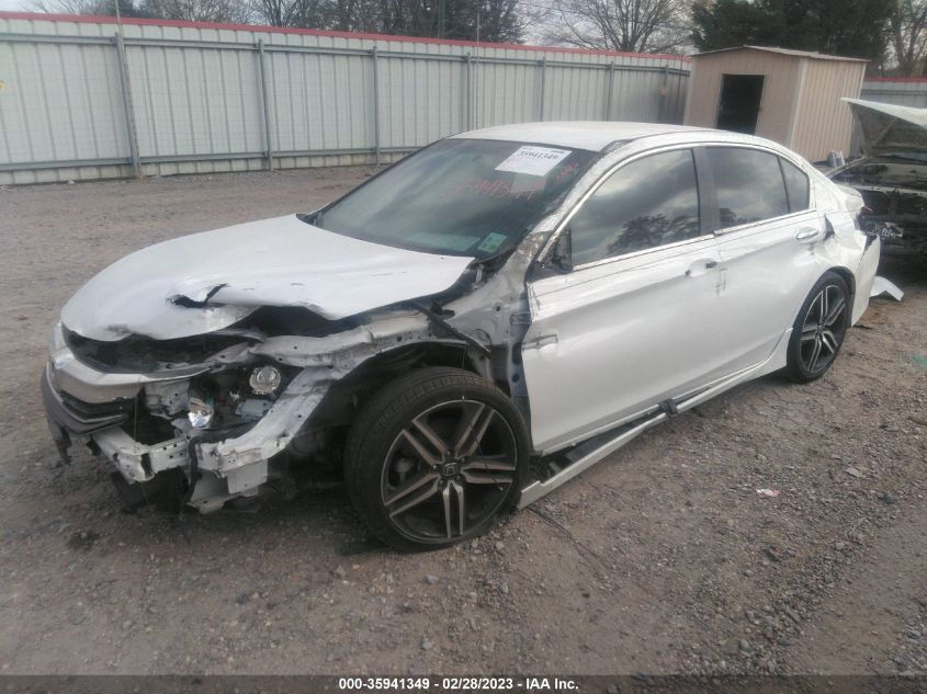 2017 HONDA ACCORD SEDAN SPORT - 1HGCR2F52HA063772
