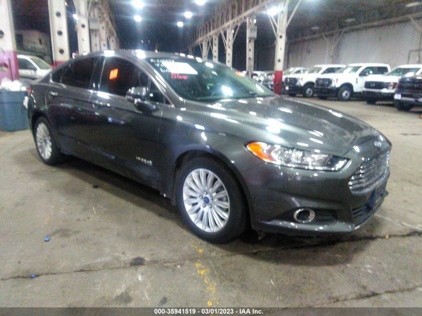 2016 FORD FUSION SE HYBRID - 3FA6P0LU6GR316393