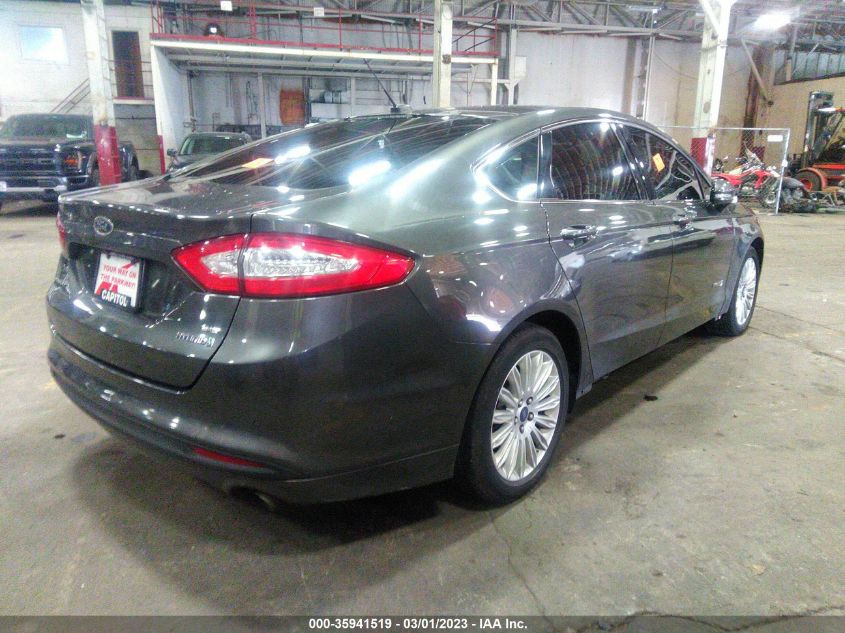 2016 FORD FUSION SE HYBRID - 3FA6P0LU6GR316393