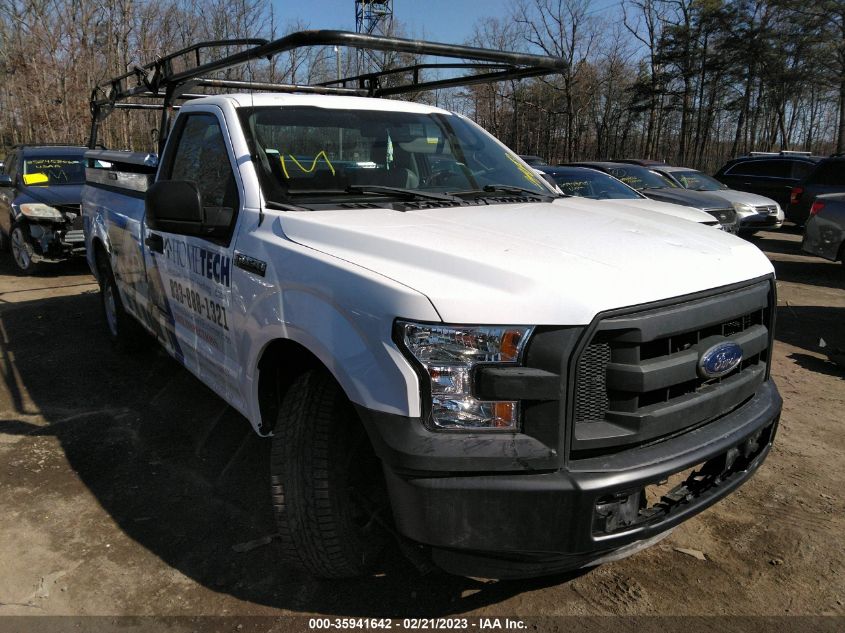 2016 FORD F-150 XL/XLT - 1FTMF1C82GKF34736