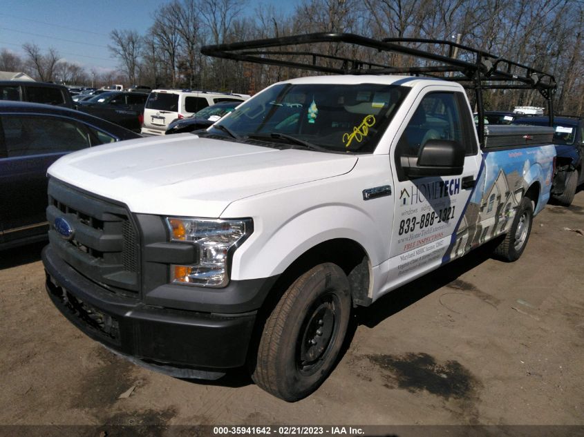 2016 FORD F-150 XL/XLT - 1FTMF1C82GKF34736