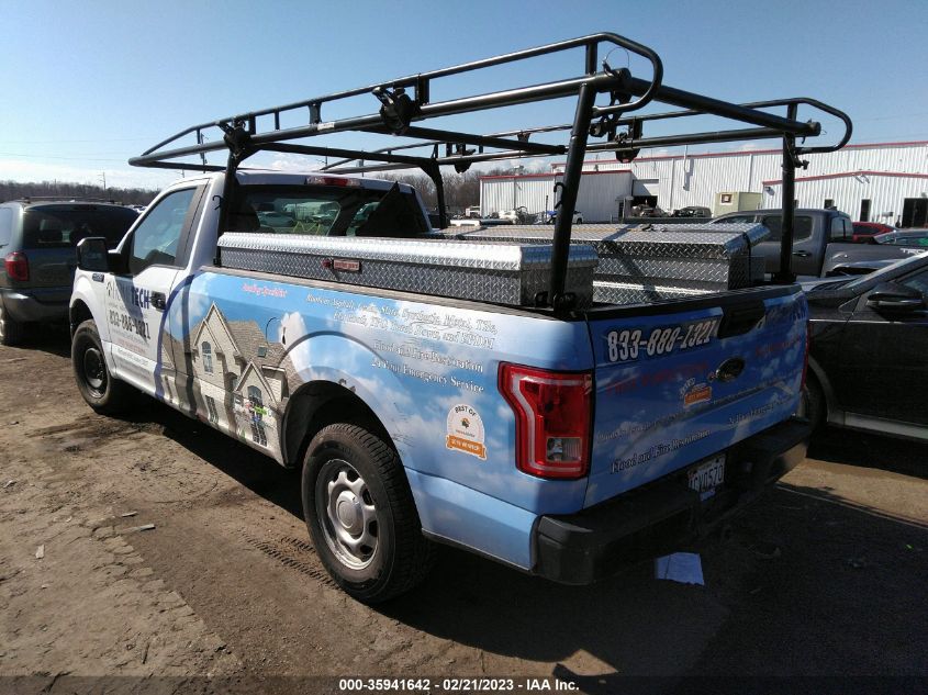 2016 FORD F-150 XL/XLT - 1FTMF1C82GKF34736