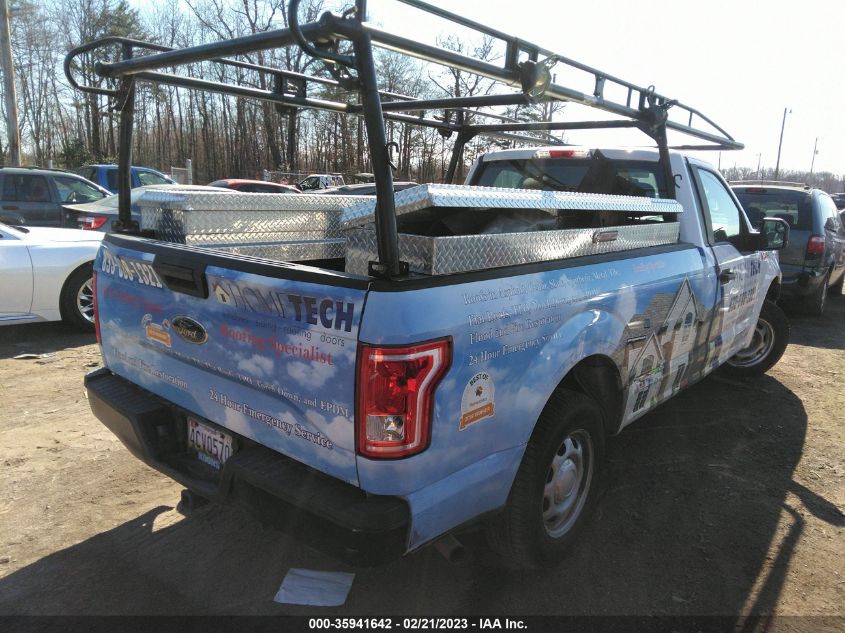 2016 FORD F-150 XL/XLT - 1FTMF1C82GKF34736