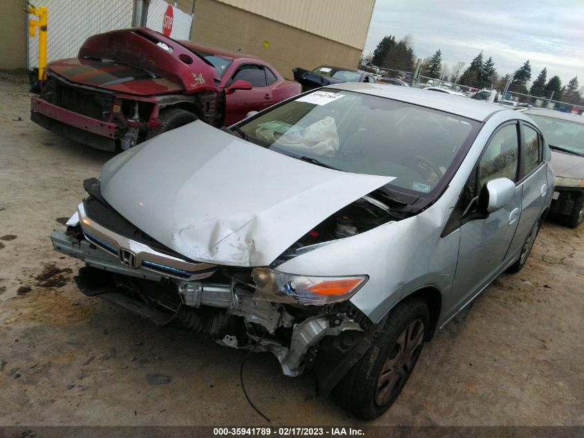 2013 HONDA INSIGHT LX JHMZE2H53DS004976