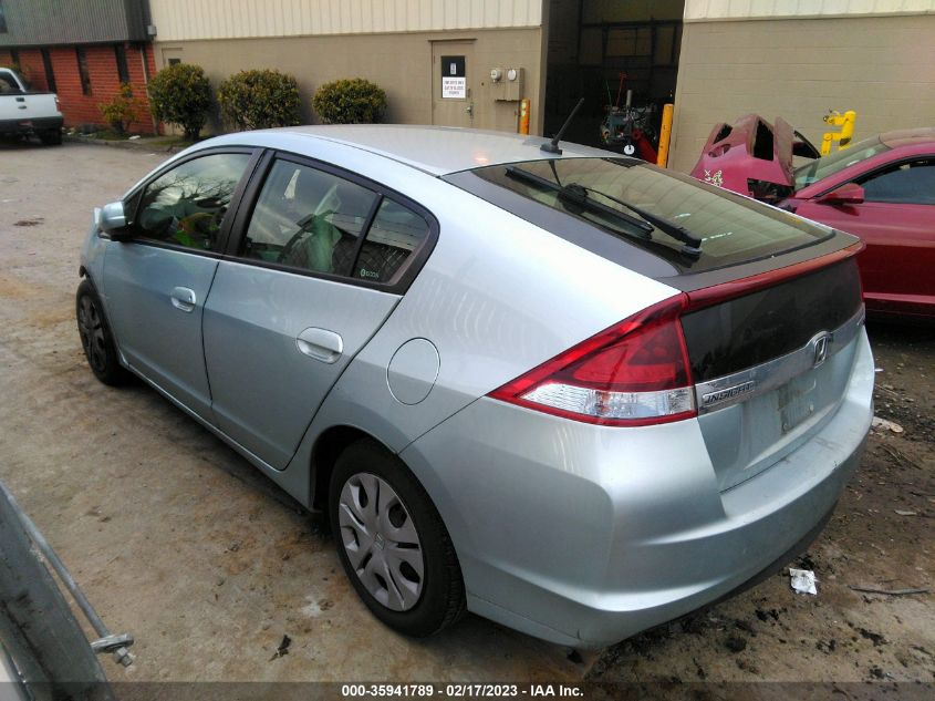 2013 HONDA INSIGHT LX JHMZE2H53DS004976
