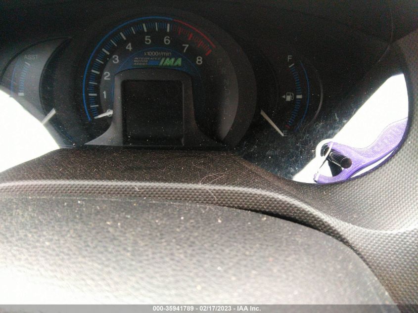 2013 HONDA INSIGHT LX JHMZE2H53DS004976