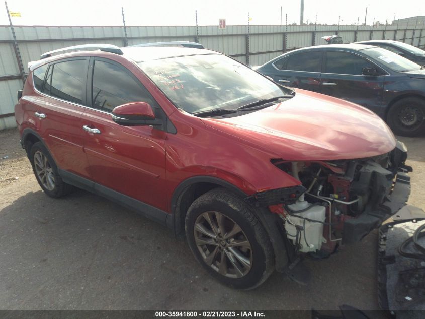 2016 TOYOTA RAV4 LIMITED - JTMYFREV0GJ061704