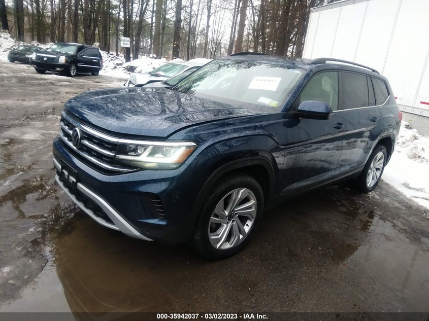 VIN 1V2KR2CA2MC554268 2021 VOLKSWAGEN ATLAS 3.6L V6 SE W/TECHNOLOGY