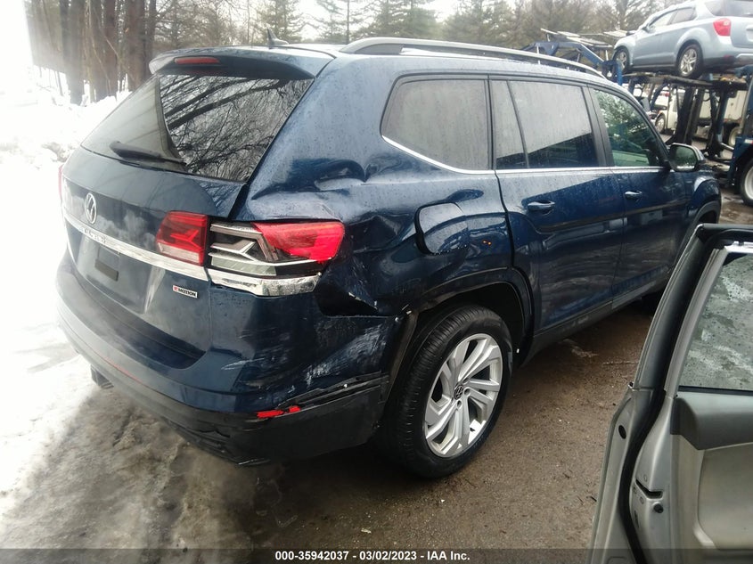 VIN 1V2KR2CA2MC554268 2021 VOLKSWAGEN ATLAS 3.6L V6 SE W/TECHNOLOGY