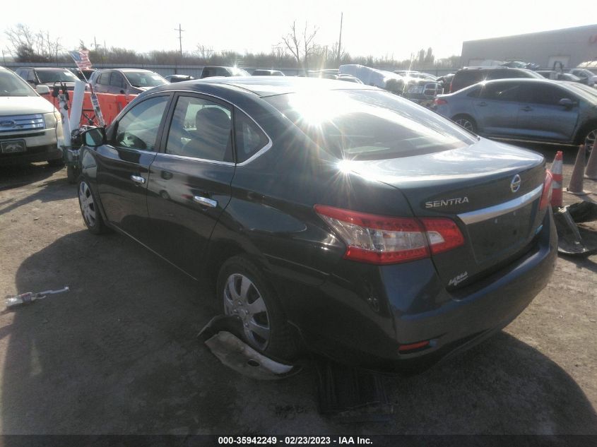 2014 NISSAN SENTRA S/FE+ S/SV/FE+ SV/SR/SL - 3N1AB7AP1EL667398