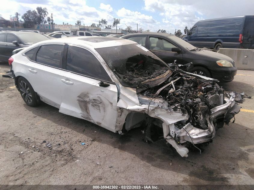 2022 HONDA CIVIC SEDAN EX - JHMFE1F74NX000358