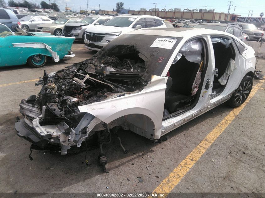 2022 HONDA CIVIC SEDAN EX - JHMFE1F74NX000358