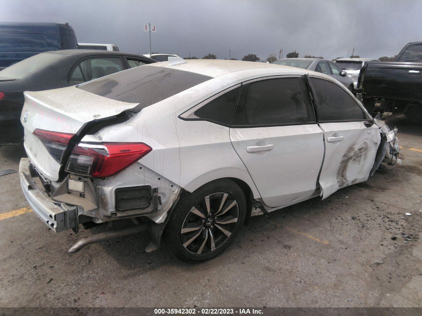 2022 HONDA CIVIC SEDAN EX - JHMFE1F74NX000358