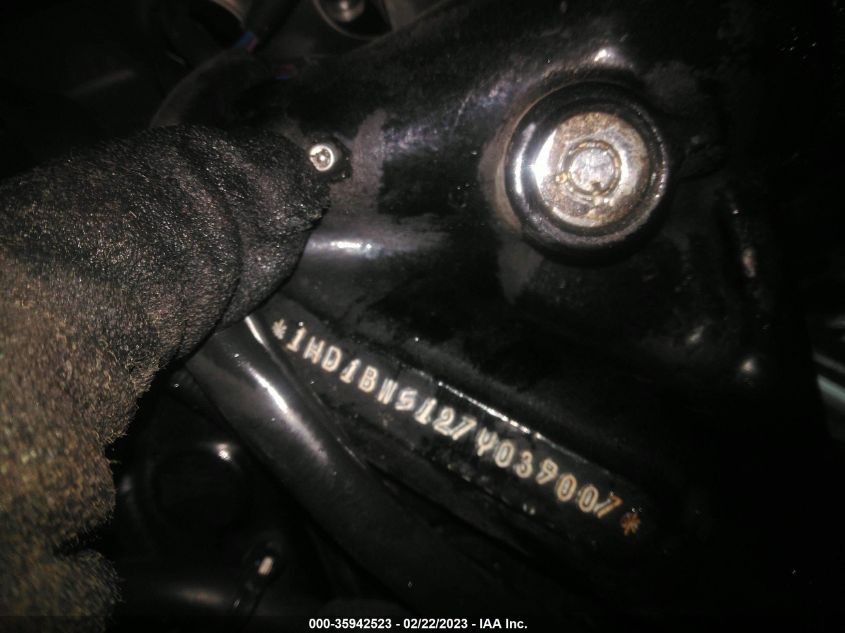 2007 HARLEY-DAVIDSON FLSTC - 1HD1BW5127Y039007