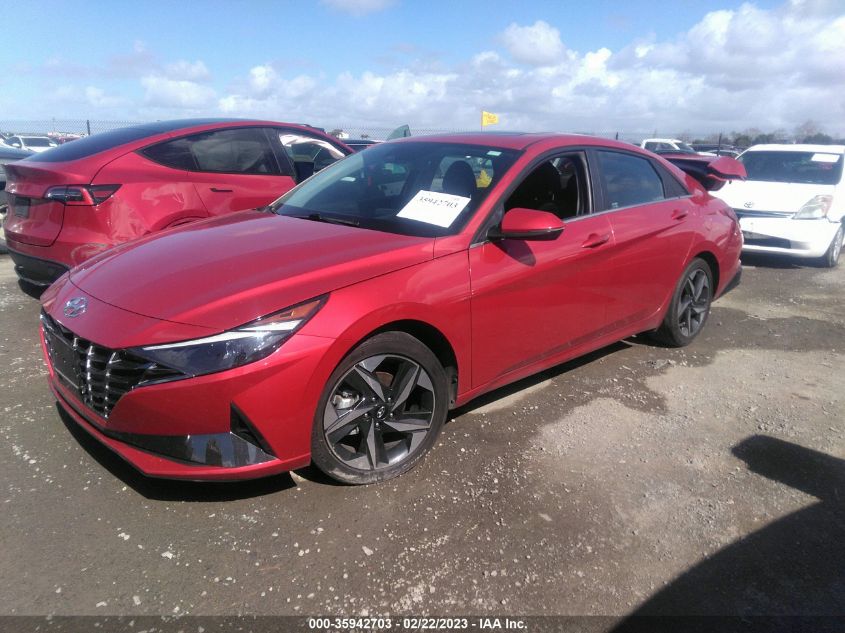 2021 HYUNDAI ELANTRA SEL - 5NPLN4AG1MH005881