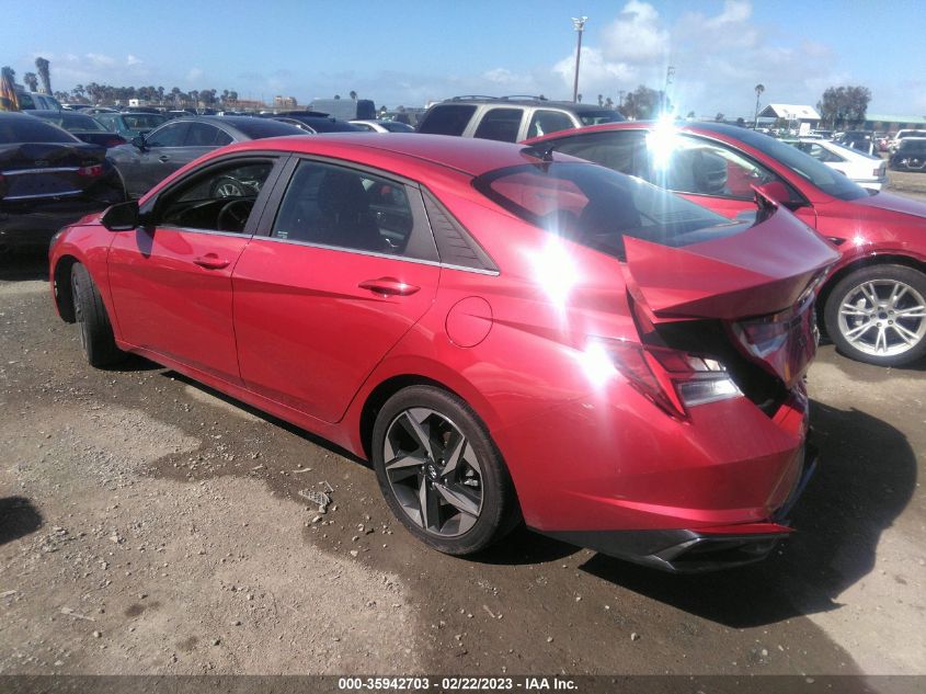 2021 HYUNDAI ELANTRA SEL - 5NPLN4AG1MH005881