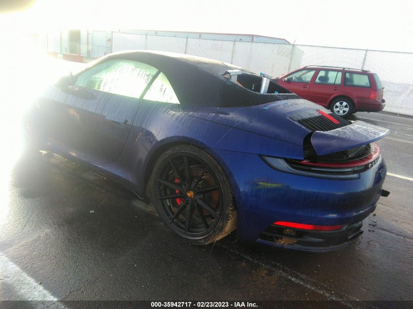 2020 PORSCHE 911 CARRERA - WP0CB2A92LS263664